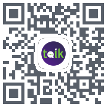 TalkFriendのダウンロードQRコード