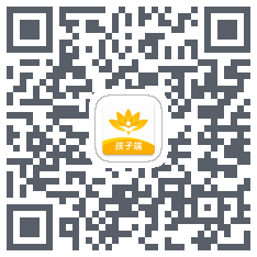 金色花孩子端du code QR de téléchargement