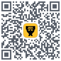 超级猩猩código QR de descarga de