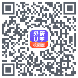 外研U学校园版código QR de descarga de
