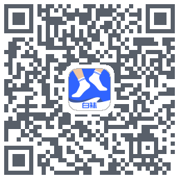 白袜código QR de descarga de