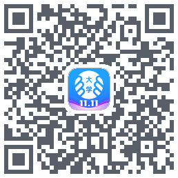 掌上大学的下载二维码