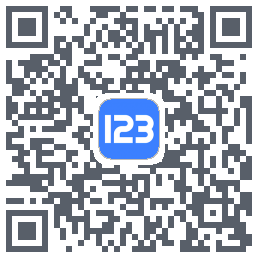 123云盘รหัส QR สำหรับดาวน์โหลด