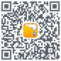 iZip解压软件código QR de descarga de