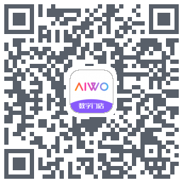 AIWO数字门店codice QR per il download