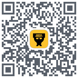 超级猩猩código QR de descarga de