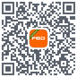 FED运动código QR de descarga de