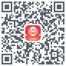 掌上大学código QR de descarga de