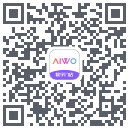 AIWO数字门店codice QR per il download