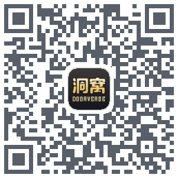 洞窝codice QR per il download