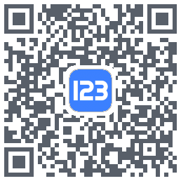 123云盘的下載二維碼
