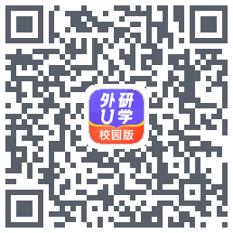外研U学校园版código QR de descarga de