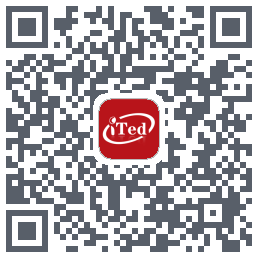 iTed英语演讲código QR de descarga de