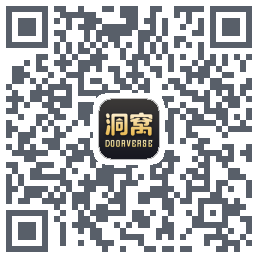 洞窝codice QR per il download