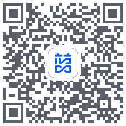 蓝色循环 QRcode