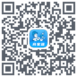 左右手商家端código QR de descarga de