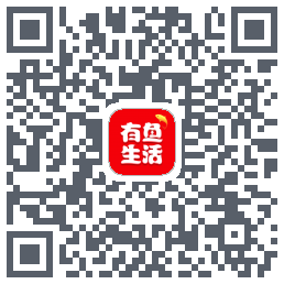 有鱼生活código QR de descarga de