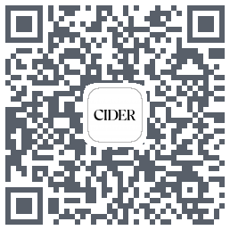 Ciderรหัส QR สำหรับดาวน์โหลด