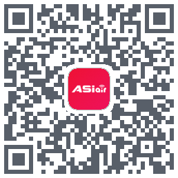 ASIAIRรหัส QR สำหรับดาวน์โหลด