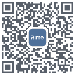 RimeDataのダウンロードQRコード