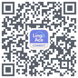 LingoAceのダウンロードQRコード