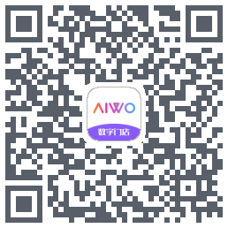 AIWO数字门店código QR de descarga de