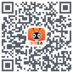 蚁淘生活código QR de descarga de