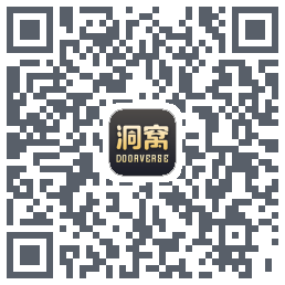 洞窝codice QR per il download