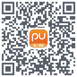 PU口袋校园的下载二维码