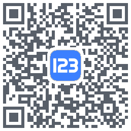 123云盘的下载二维码