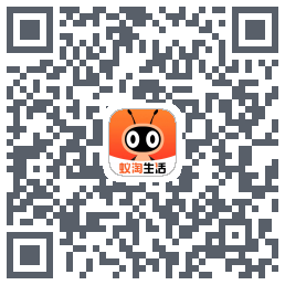 蚁淘生活código QR de descarga de