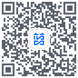 蓝色循环的下載二維碼