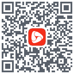 河马剧场código QR de descarga de