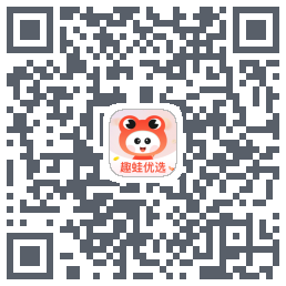 趣蛙优选código QR de descarga de