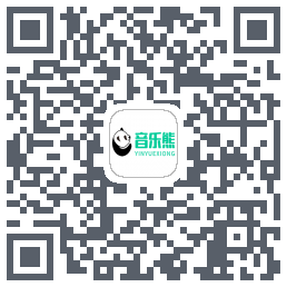 音乐熊código QR de descarga de