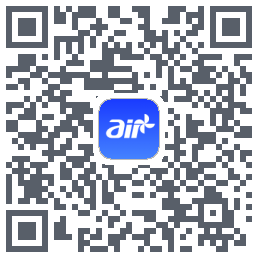 Air managerdu code QR de téléchargement