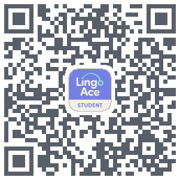 LingoAceのダウンロードQRコード