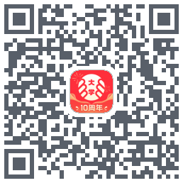 掌上大学のダウンロードQRコード