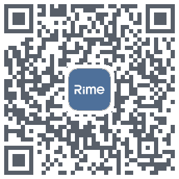 RimeDataのダウンロードQRコード