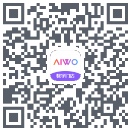 AIWO数字门店codice QR per il download