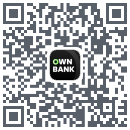 OwnBankのダウンロードQRコード