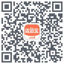 店掌宝服务员código QR de descarga de