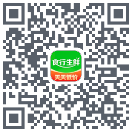 食行生鲜código QR de descarga de