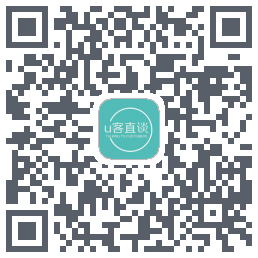 U客直谈código QR de descarga de