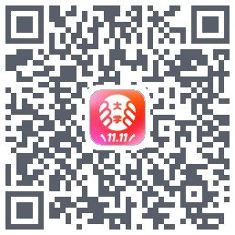 掌上大学的下载二维码