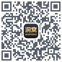 洞窝codice QR per il download