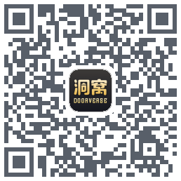 洞窝codice QR per il download