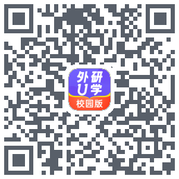 外研U学校园版código QR de descarga de