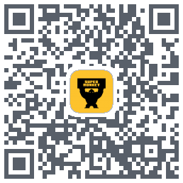 超级猩猩código QR de descarga de