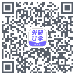 外研U学教师código QR de descarga de